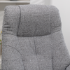 Dubai Recliner Chair & Footstool in Lisbon Rock